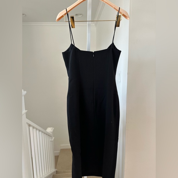 Pucci Black Crepe Cocktail Midi Dress Size 6/8 $1800 Retail - Picture 11 of 15